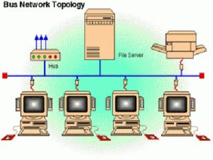 topologi bus | mengenal teknologi sistem informasi komputer